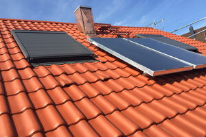 Dachsanierung mit Zwischensparrend&auml;mmung & Dachfenster